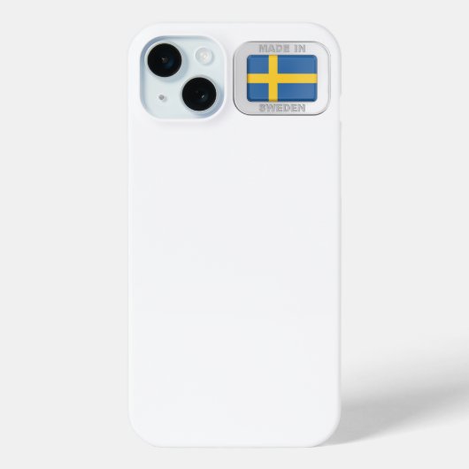 Made in Schweden Case-Mate iPhone Hülle (Rückseite)