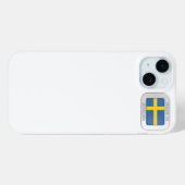 Made in Schweden Case-Mate iPhone Hülle (Rückseite (Horizontal))