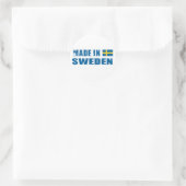 Made in Schweden Runder Aufkleber (Tasche)