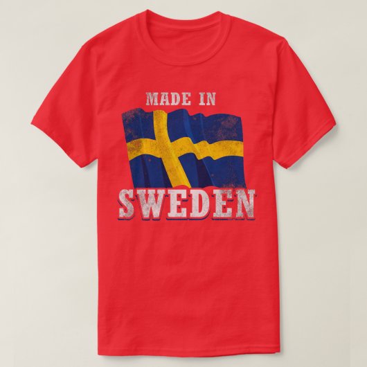 Made in Schweden T-Shirt (Design vorne)