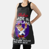 MADE IN SCOTLAND fram Square Wurst und Eisen Brew Schürze (InSitu)