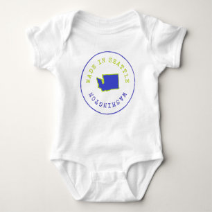 Made in Seattle Briefmarke Baby Strampler