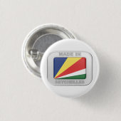 Made in Seychellen Button (Vorne & Hinten)