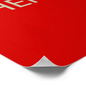 Made in Sheffield Poster (Ecke)