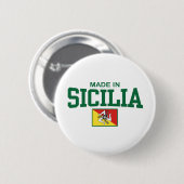 Made in Sicilia Button (Vorne & Hinten)