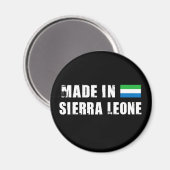 Made in Sierra Leone Magnet (Vorderseite/Rückseite)