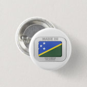 Made in Solomon Islands Button (Vorne & Hinten)