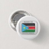 Made in South Sudan Button (Vorne & Hinten)