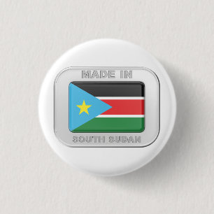 Made in South Sudan Button