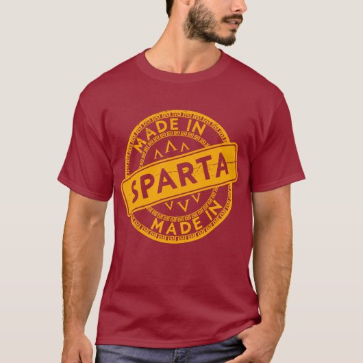 Made in Sparta Mono T-Shirt (Vorderseite)