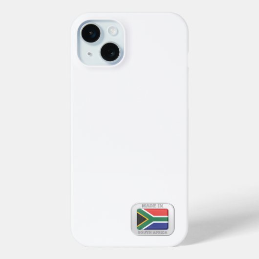 Made in Südafrika Case-Mate iPhone Hülle (Rückseite)