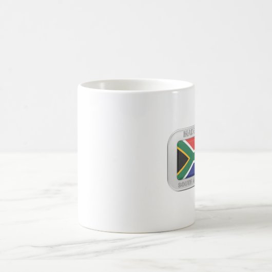 Made in Südafrika Kaffeetasse (Mittel)