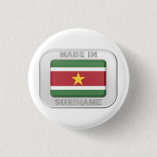 Made in Suriname Button
