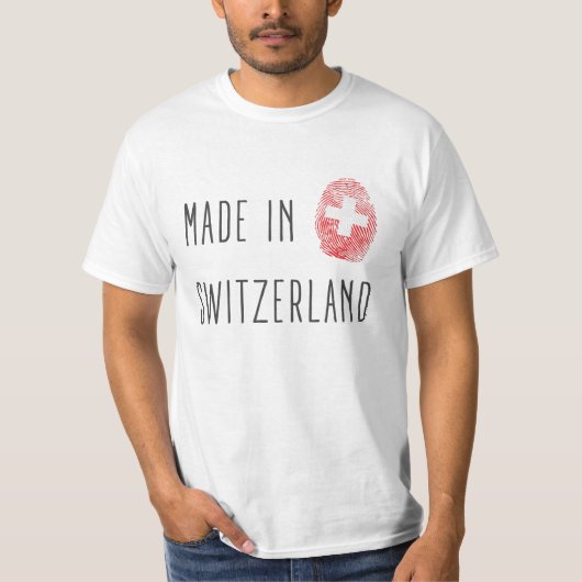 Made in Switzerland T-Shirt (Vorderseite)