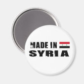 Made in Syrien Magnet (Vorderseite/Rückseite)