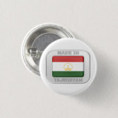 Made in Tadschikistan Button (Vorne & Hinten)