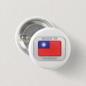 Made in Taiwan Button (Vorne & Hinten)