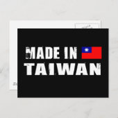 Made in Taiwan Postkarte (Vorne/Hinten)