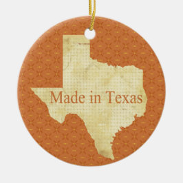 Made in Texas Baby's 1. Weihnachts-Foto Ornament
