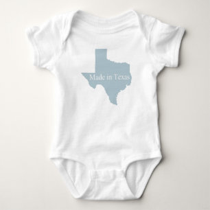 Made in Texas Blue Säugling Strampler Bodysuit Rom