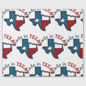 Made in Texas Geschenkpapier (Flach)