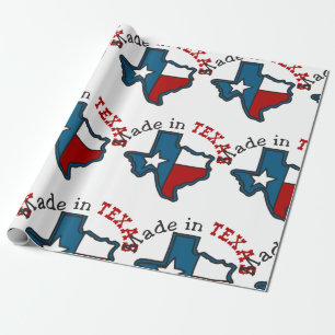 Made in Texas Geschenkpapier