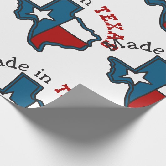 Made in Texas Geschenkpapier (Ecke)