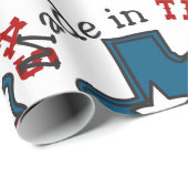 Made in Texas Geschenkpapier (Rolleneckpunkt)