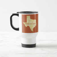 Made in Texas Rusty Red Travel/Pendler Tasse