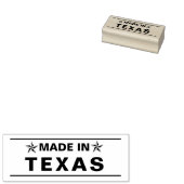 Made in Texas Staat Star Gummistempel (Stempel)