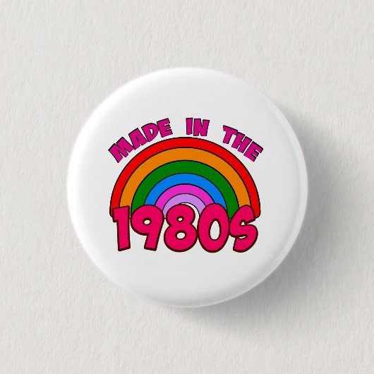 Made in the 1980s button (Vorderseite)