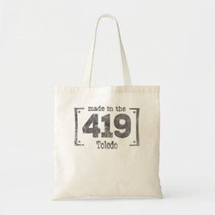 Made in the 419 Toledo OH Souvenir Tragetasche
