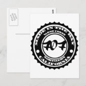 Made in the 707 postkarte (Vorne/Hinten)