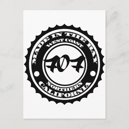 Made in the 707 postkarte (Vorderseite)