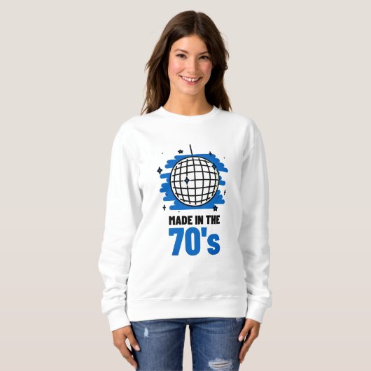 Made in the 70er Jahre Sweatshirt (Vorne ganz)