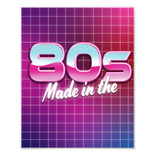 Made in the 80er fotodruck