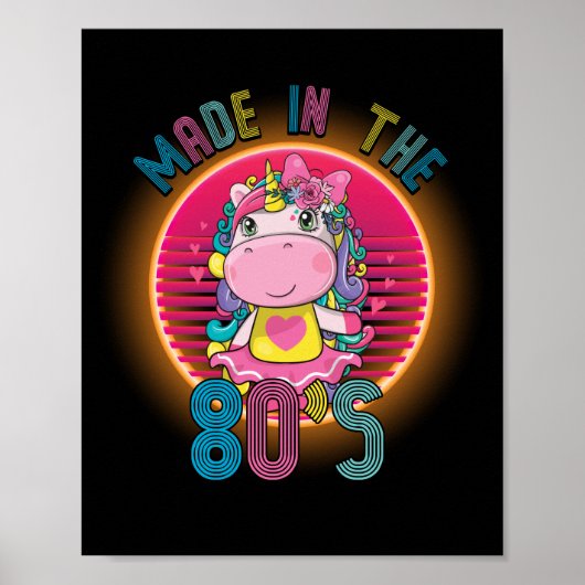 Made in the 80er Jahre mein kleiner Pony Moonstone Poster (Vorne)