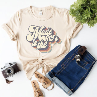 Made in the 80er Jahre Retro Funny Vintag T-Shirt