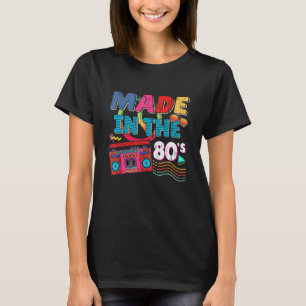 Made in the 80er Jahre Vintages gehobenes Party au T-Shirt