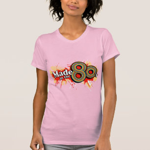 Made in the 80er Ladys Multi-Farbe Logo T - Shirt