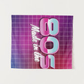 Made in the 80er wandteppich (Vorderseite (Horizontal))