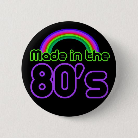 Made in the 80s button (Vorderseite)