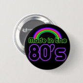 Made in the 80s button (Vorne & Hinten)