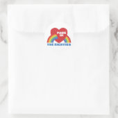 Made in the 80s runder aufkleber (Tasche)