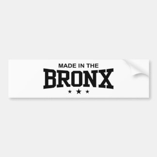 Made in the Bronx Autoaufkleber