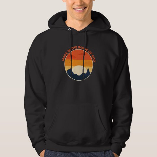 Made In The Image Of God Genesis 127 Christian Jes Hoodie (Vorderseite)
