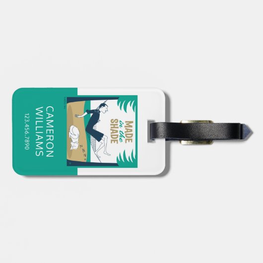 Made in the Shade Gepäckanhänger (Rückseite horizontal)