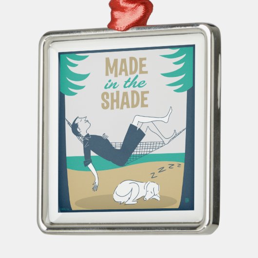Made in the Shade Ornament Aus Metall (Links)