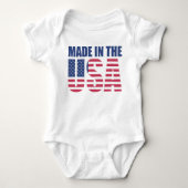 Made in the USA Baby Strampler (Vorderseite)