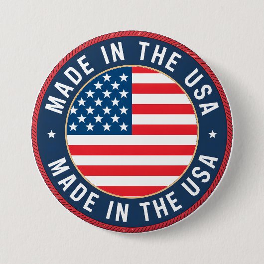 Made in the USA Button (Vorderseite)